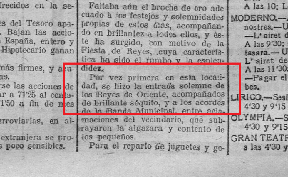 Detalle de un art&iacute;culo publicado en Las Provincias
