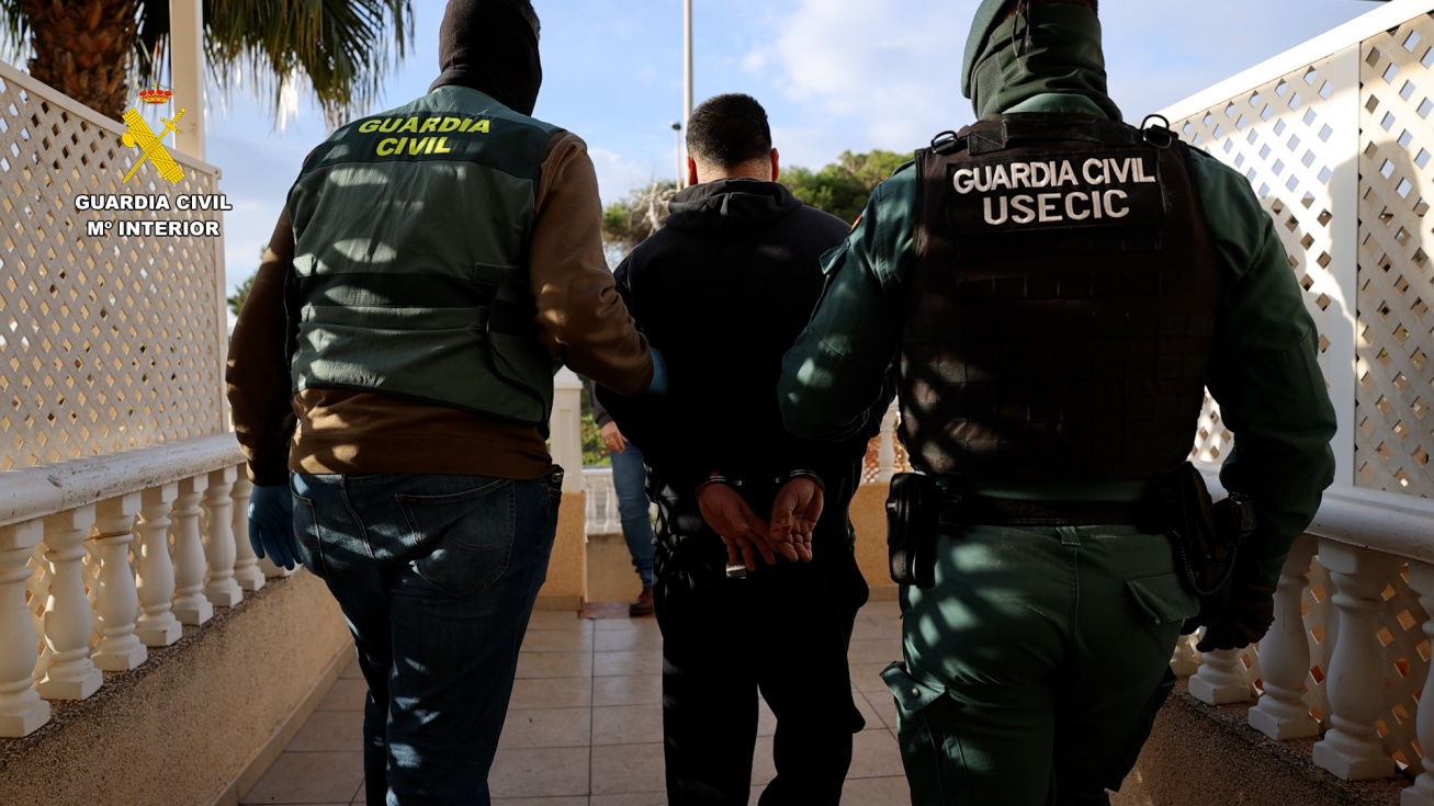 Imagen de uno de los detenidos durante la operaci&oacute;n "Rom&aacute;nticos"