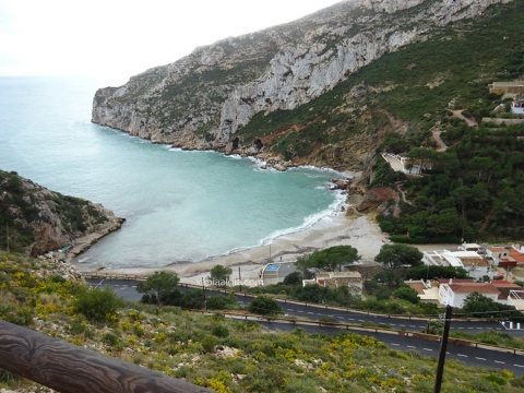Una imagen de archivo de la Cala de la Granadella de X&agrave;bia
