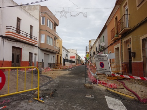 La avenida de Alicante de Benitatxell La avenida de Alicante de Benitatxell