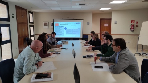 El concejal de Turismo, Toni Miragall present&oacute; los trabajos realizados por la consultora a los portavoces municipales