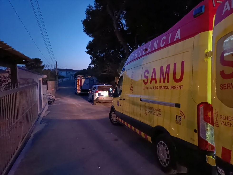 Imagen del operativo de rescate