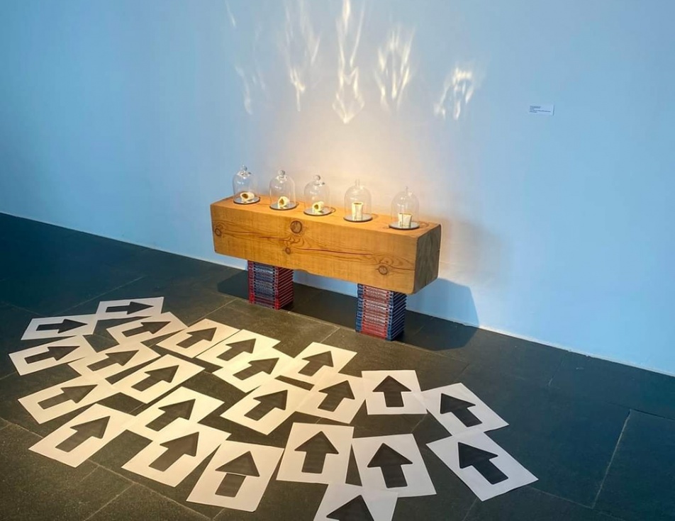 Obra de Inma Mengual. Imagen: Grupo Materia.