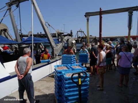 Archivo. Los pescadores de X&agrave;bia han trasladado a los partidos pol&iacute;ticos una lista de peticiones