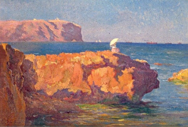 Leopoldo Garc&iacute;a Ram&oacute;n. Costa de J&aacute;vea. 1917. Colecci&oacute;n particular