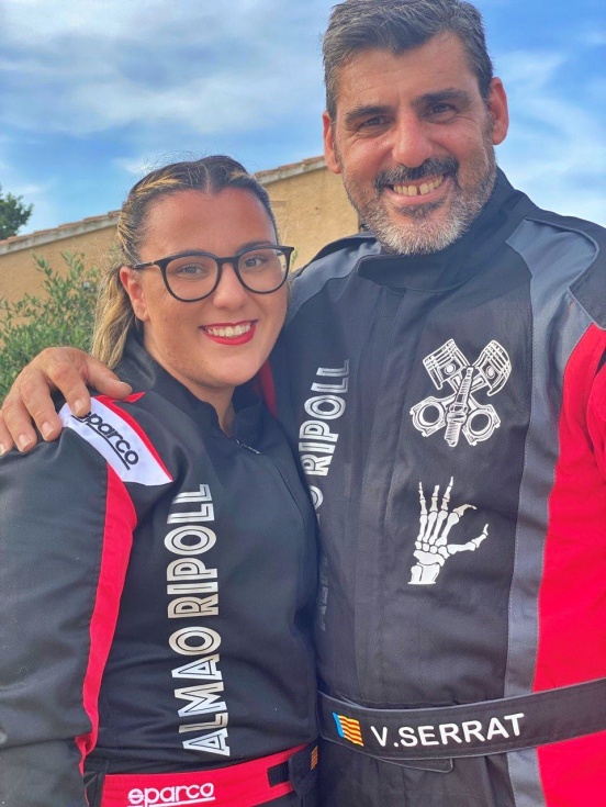 Maya Serrat y Vicent Serrat