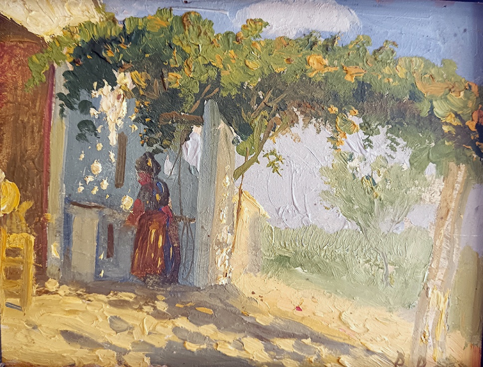 Pedro Bas Codina. Alquería. Ca. 1914-1924. Colección particular