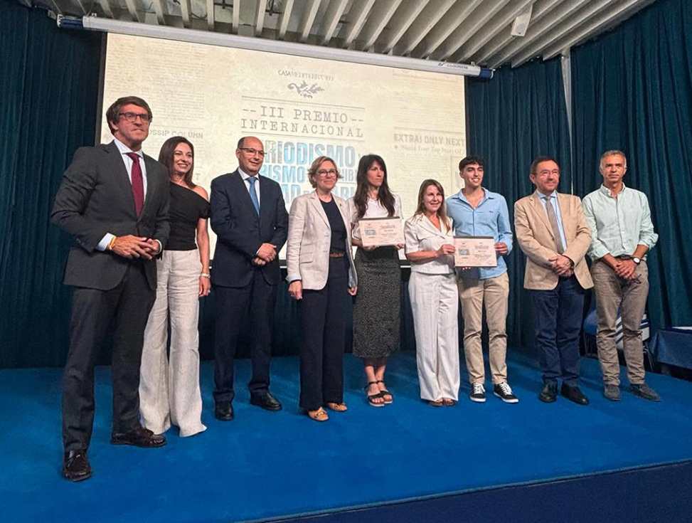 Perrigueur recibe el Premio de Periodismo y Turismo Sostenible Ciudad de Xàbia por su investigación sobre el impacto de los cruceros