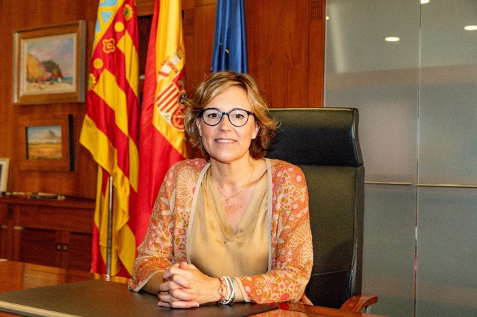 Rosa Cardona, alcaldesa de Xàbia