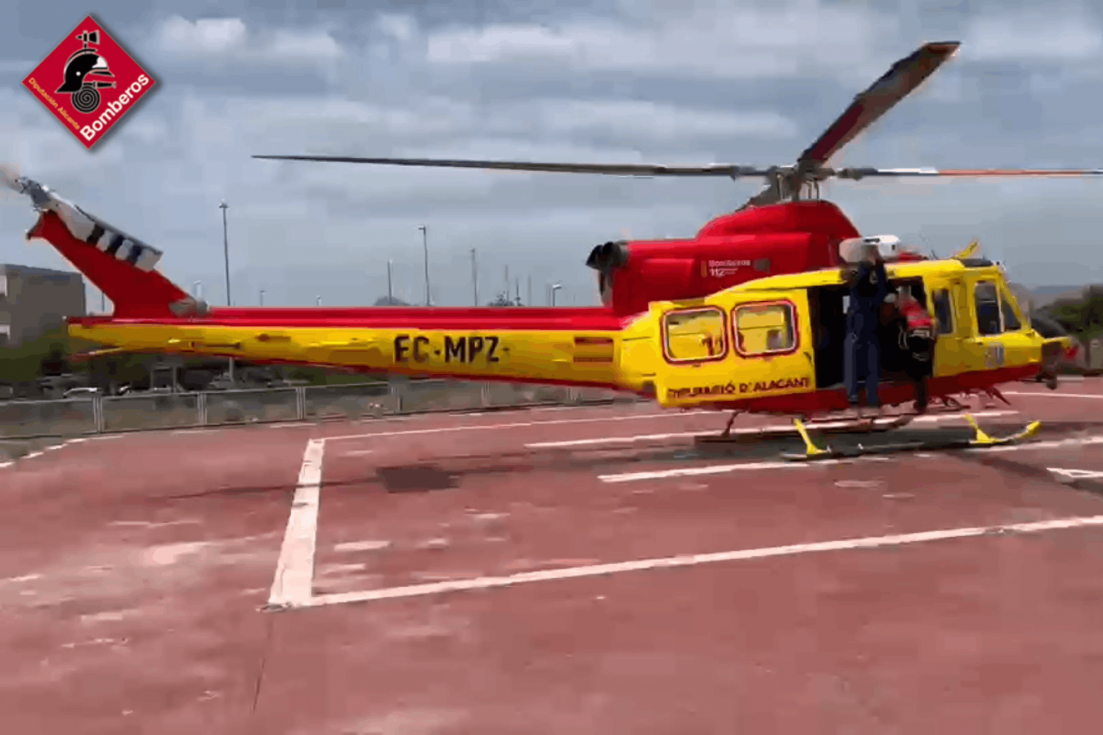 rescate hombre desorientado xàbia