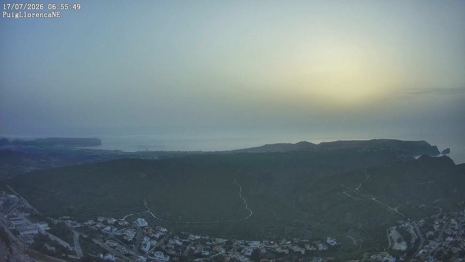 Xàbia despide la semana con un ligero descenso de las temperaturas, aunque el calor seguirá siendo intenso