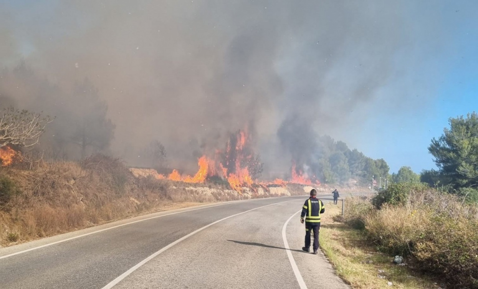 La Comunitat Valenciana moviliza 60 efectivos para combatir los incendios forestales de Madrid y Ávila