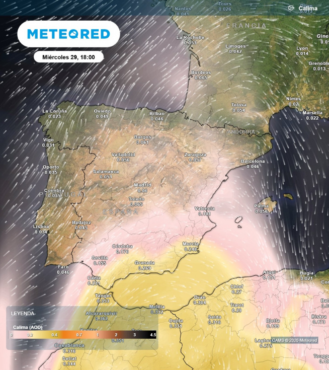 AEMET avisa de una nueva ola de calor mientras una intrusión de polvo sahariano dejará cielos turbios en la Comunitat Valenciana