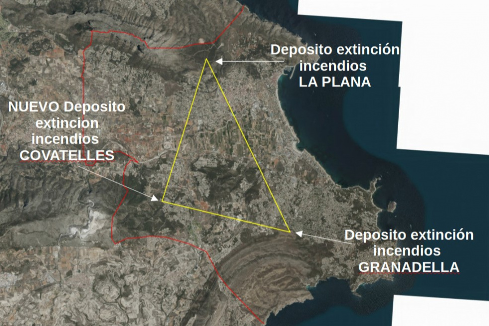 plano depósitos Xàbia