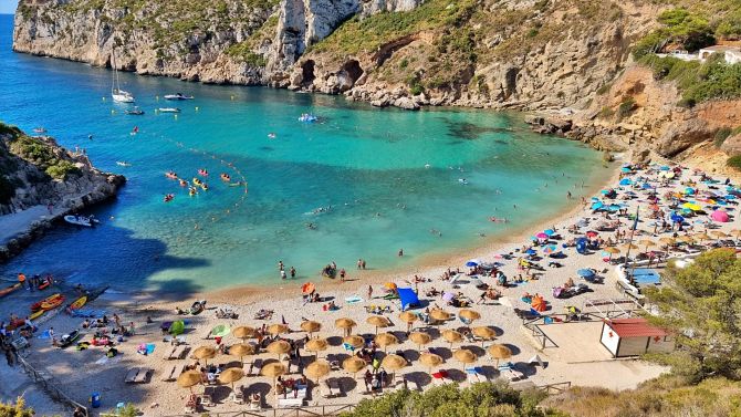 Cala Granadella en J&aacute;vea