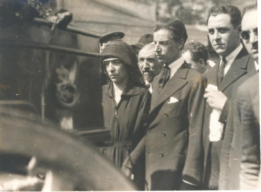 Luis Vidal Corella. Cortejo f&uacute;nebre de Sorolla en Valencia. Museo Sorolla, n&ordm; inv. 80783