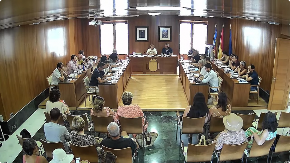 Imagen del Pleno celebrado hoy