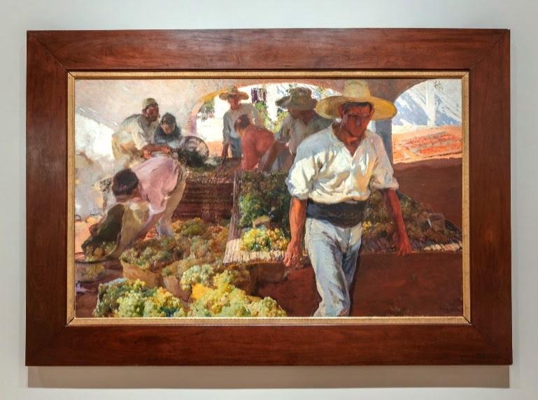 Joaquín Sorolla. Transportando la uva. 1900. Colección Masaveu. Museo Bellas Artes de Asturias, Oviedo