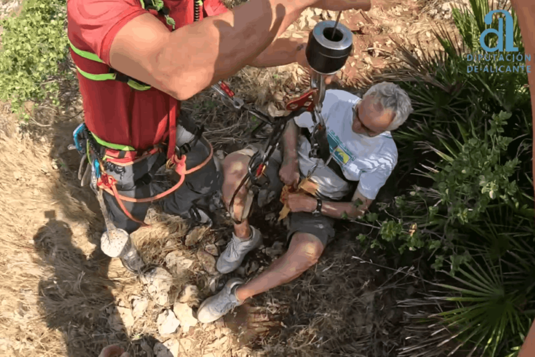 rescate senderistas montgó agosto 2026