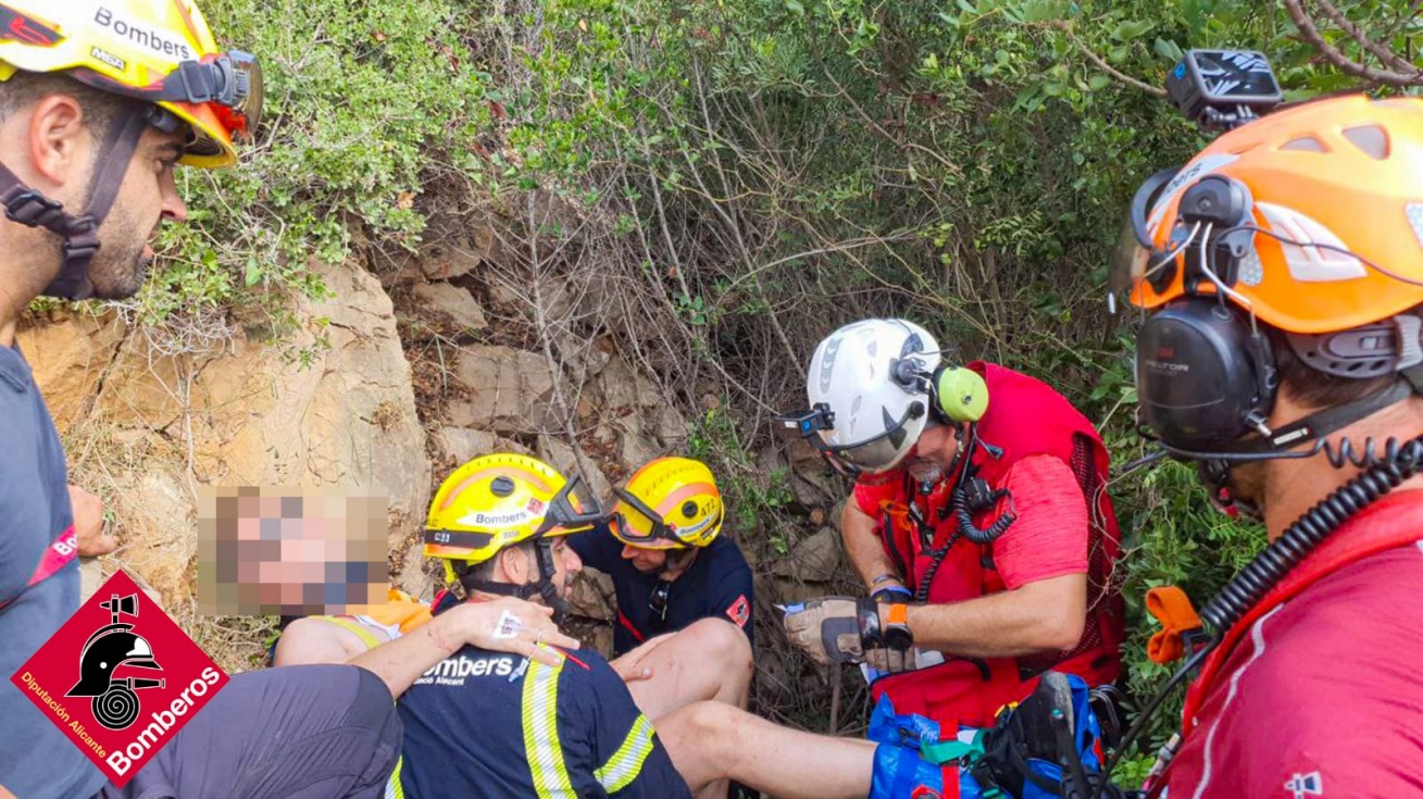 rescate en Xàbia