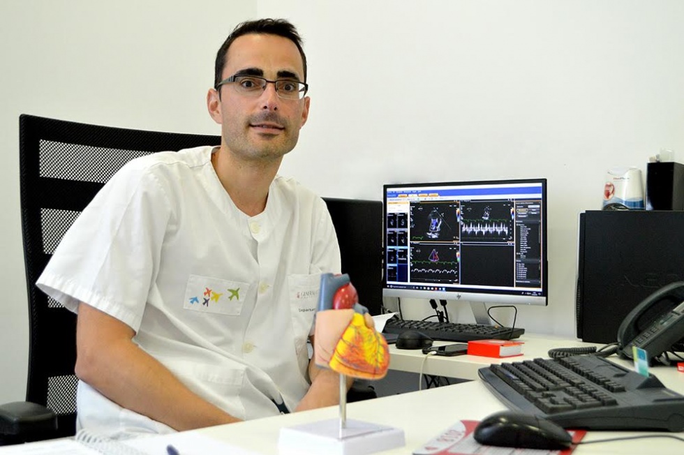 Alfonso Valle, jefe de Cardiolog&iacute;a del Hospital de D&eacute;nia