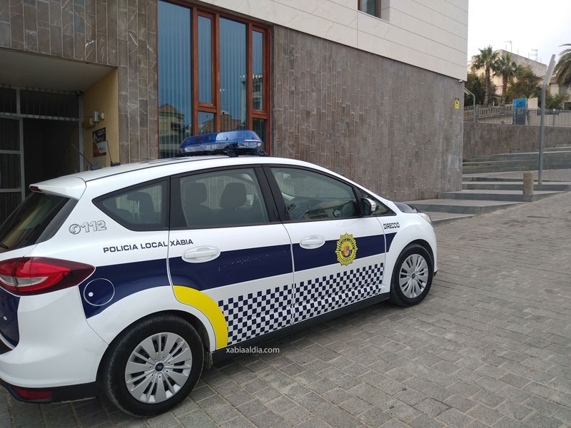 Imagen de archivo de la Polic&iacute;a Local de X&agrave;bia