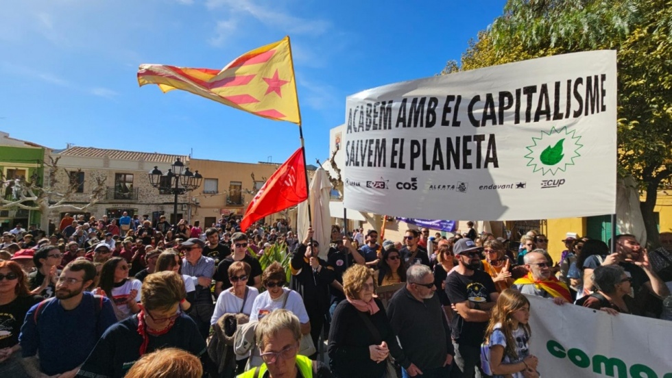 Imagen de archivo de la manifestaci&oacute;n hist&oacute;rica en Ll&iacute;ber contra el PAI