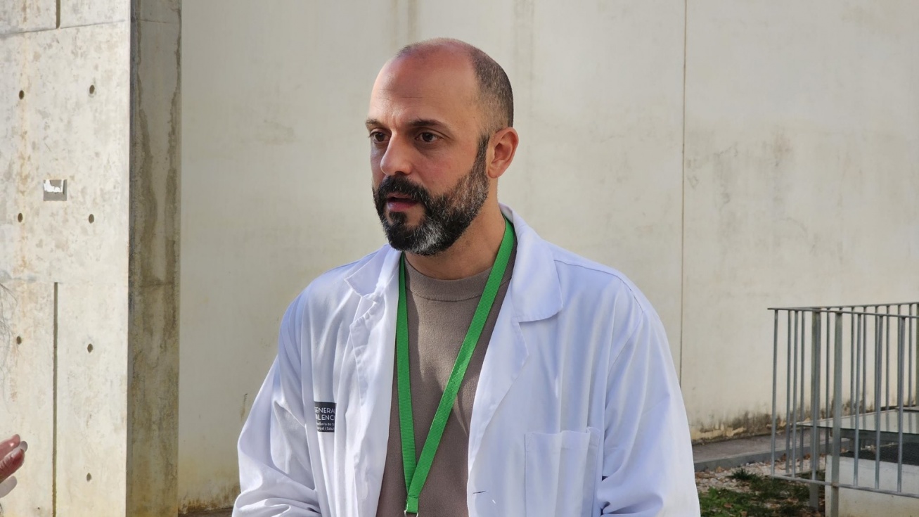 Joan Sarri&oacute;, presidente del Comit&eacute; de Empresa del hospital de D&eacute;nia