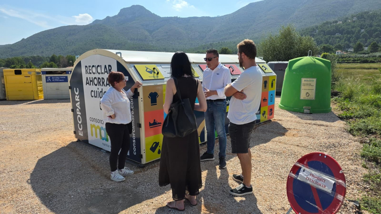 Islas ecológicas del Consorci Mare en Parcent