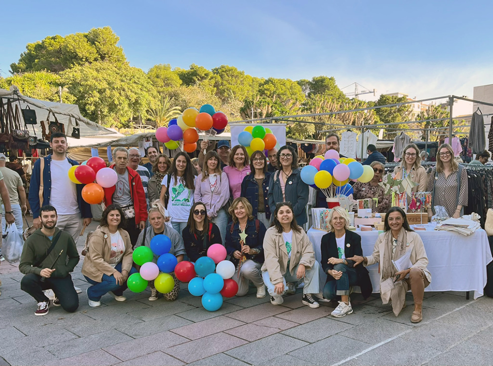 El TAPIS y el SASEM de Xàbia salen a la calle para visibilizar la labor que realizan en favor de la salud mental