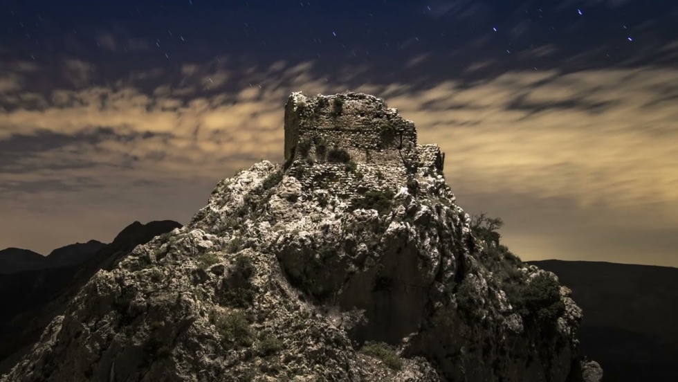 Imagen de Just I. Sell&eacute;s en la obra Di&agrave;nia. Terra de Castells.