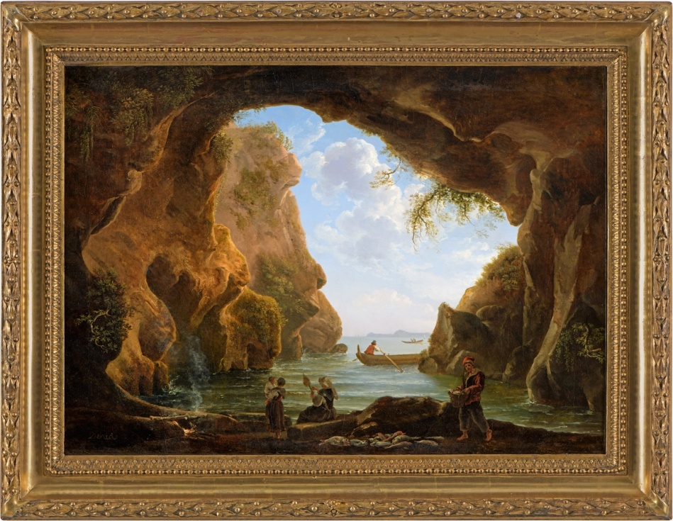 Jacques Moulinier. Gruta de D&eacute;nia. Ha. 1800-1804. Colecci&oacute;n particular.