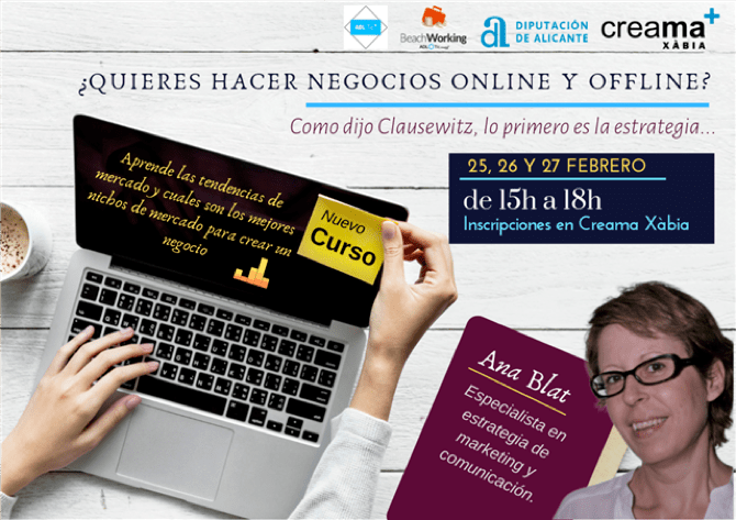 Creama oferta un curso formativo en negocios online y offline