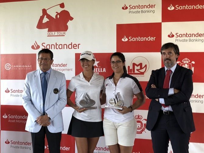 Natasha Fear logra el triunfo en un torneo por parejas celebrado en el Real Club Sevilla Golf
