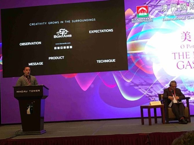 Alberto Ferruz participa en un foro en China de la mano de proyecto de Dénia & Marina Tasting Life