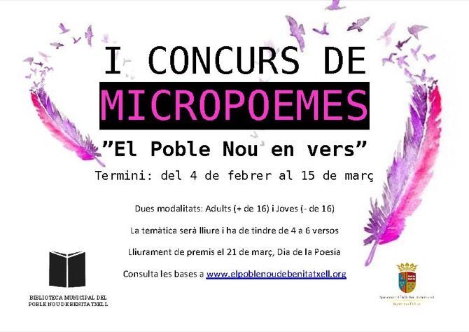Benitatxell lanza un concurso de micropoemas