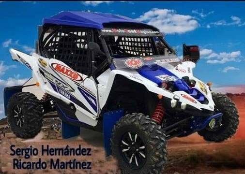 El piloto Sergio Hernández regresa a la competición en el raid Baja Aragón