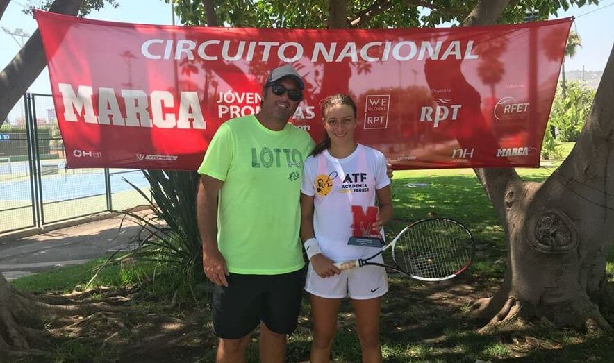 La tenista Lucia Linares campeona del Torneo Nacional Marca Jóvenes Promesas de Montemar