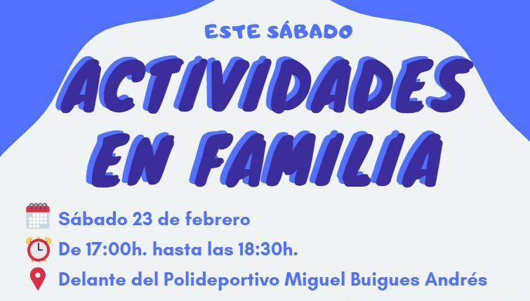 Las actividad enfocada a familias de este mes tendrán lugar en Aduanas del Mar