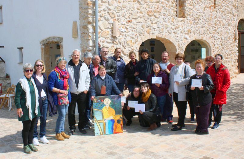 La asociación Adima celebra una jornada de visibilización con un concurso de pintura