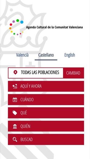 La Generalitat crea una APP para difundir la programación cultural