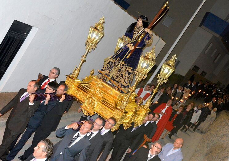 La imagen de Jesús Nazareno bajará a la iglesia de San Bartolomé este domingo