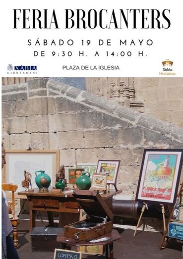 Xàbia Histórica prepara para el sábado una feria de antigüedades en la plaza de la iglesia