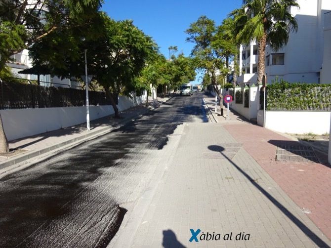 Xàbia destinará 600.000 euros a una nueva operación asfalto