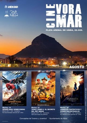 Spiderman abre el Cine Vora Mar a partir del 14 de agosto