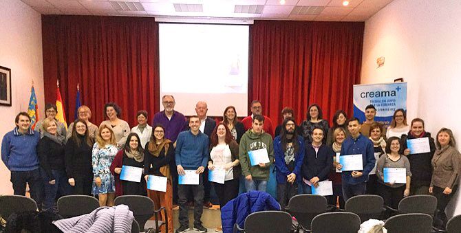 Creama clausura los cursos del Proyecto para una Juventud Activa