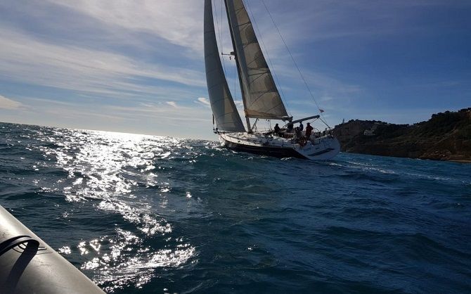 El Club Náutico de Jávea domina en la primera regata del trofeo Cabo san Antonio