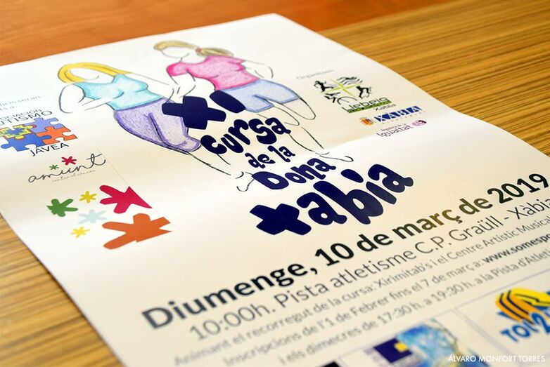 Las mujeres de Xàbia correrán en favor del autismo y la lucha contra el cáncer el próximo 10 de marzo