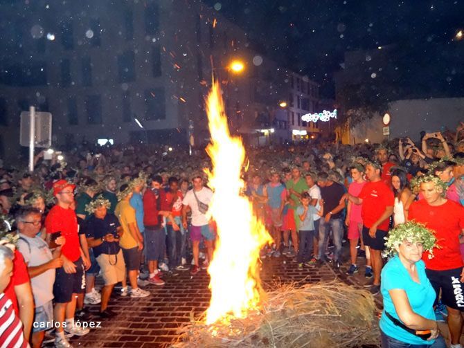 Programa de fiestas, Fogueres 2018. Sábado 23 de junio: Nit dels Focs