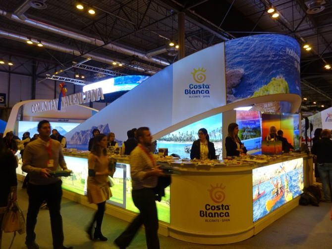 Costa Blanca bate récords promocionales en FITUR 2018 gracias a su apuesta por la gastronomía y las fiestas populares
